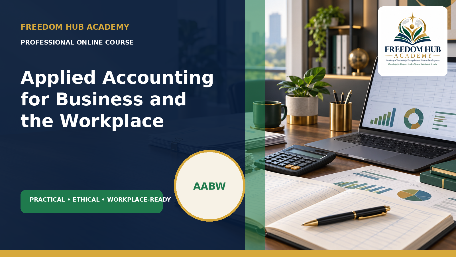 Applied Accounting for Business and the Workplace